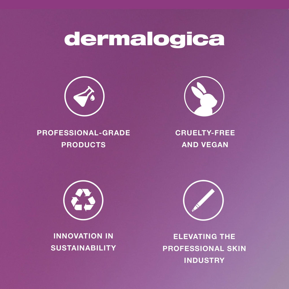 Dermalogica Multivitamin Thermafoliant lifestyle shot in calm skincare routine