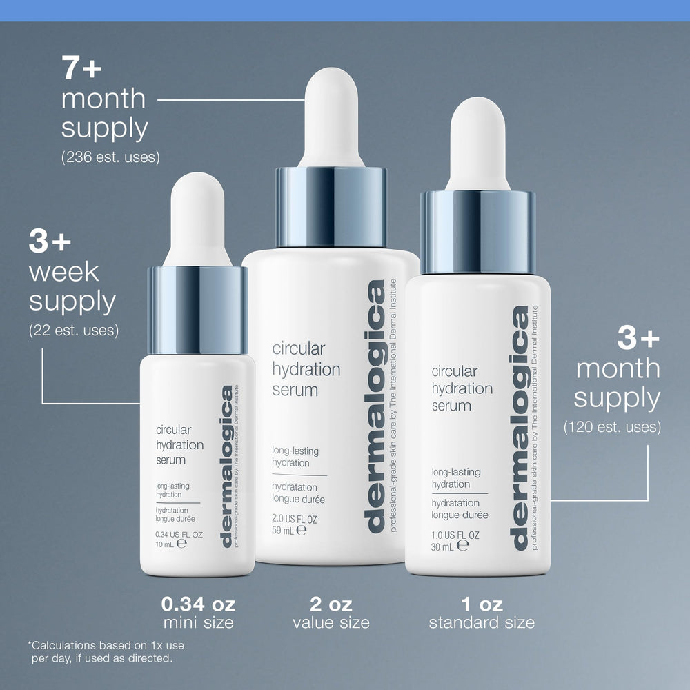 Dermalogica One-ounce bottle emphasizes convenient daily use.