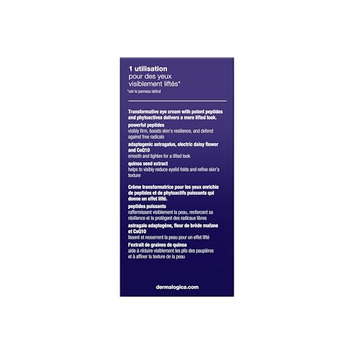 Dermalogica Phyto Nature Eye Cream with CoQ10 and adaptogens for lifted skin.