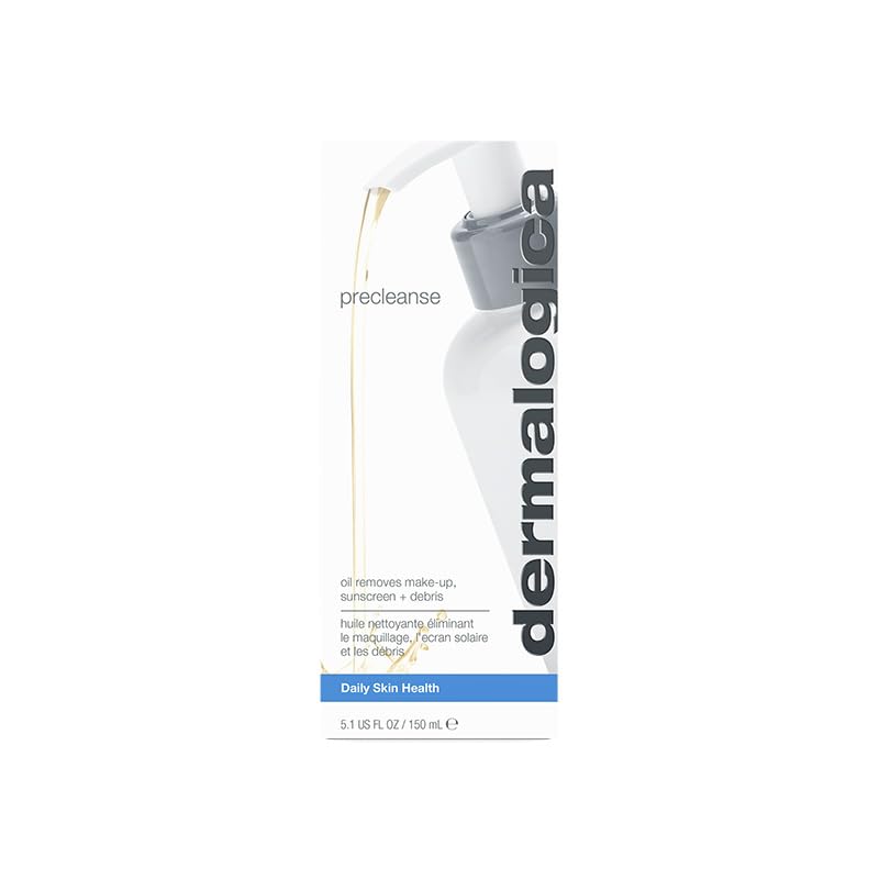 Dermalogica Precleanse texture closeup showing velvety oil emulsifying into milk
