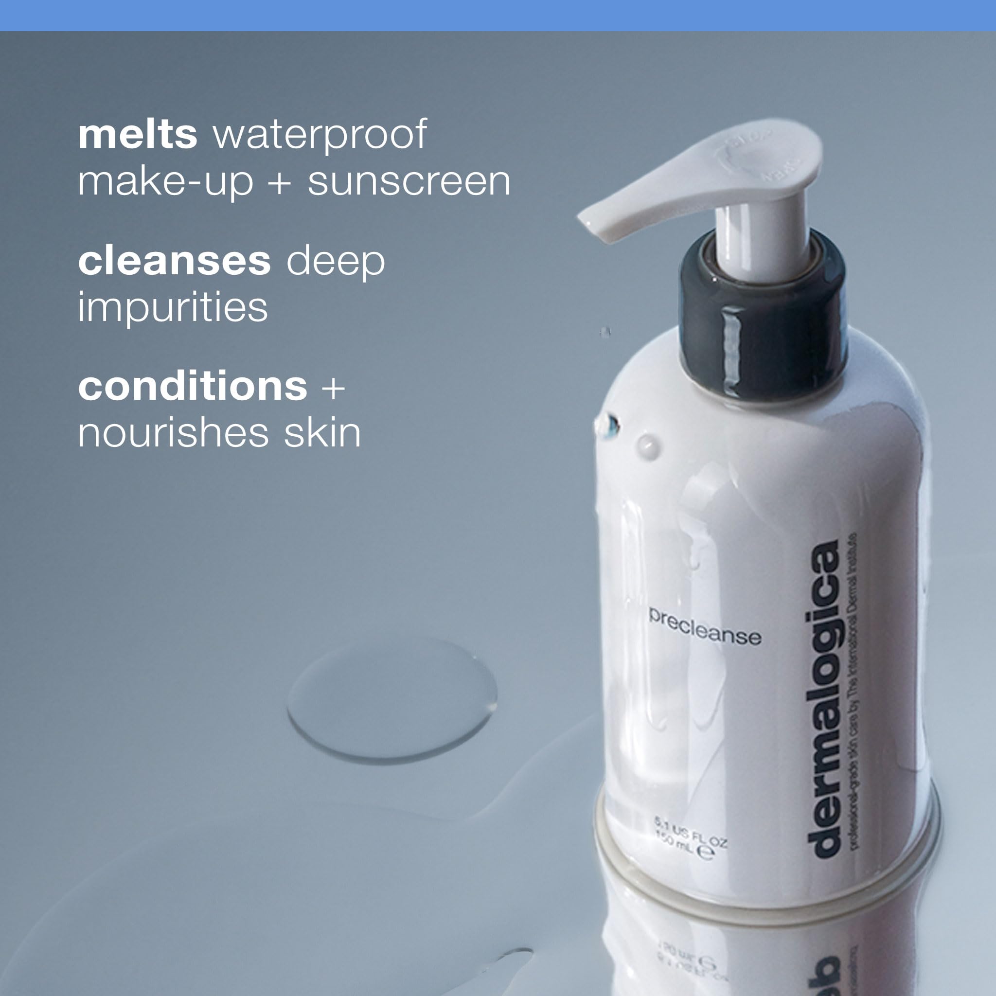 Dermalogica Precleanse: textura suave para una limpieza delicada.