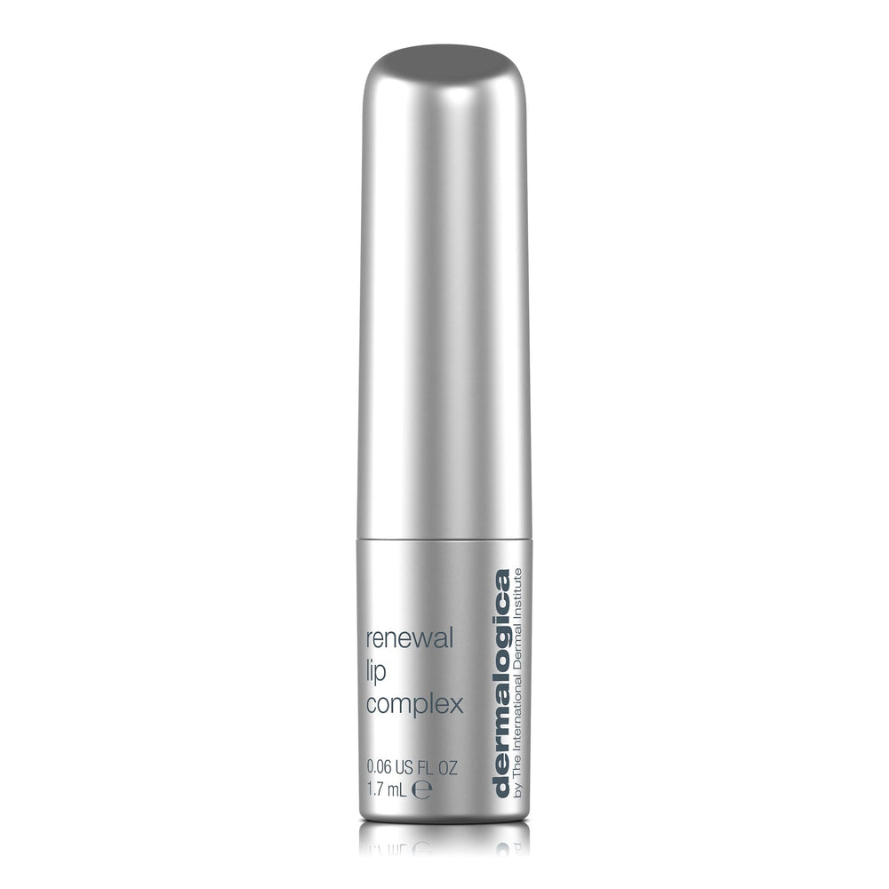 Dermalogica Renewal Lip Complex packaging displayed for daily hydration