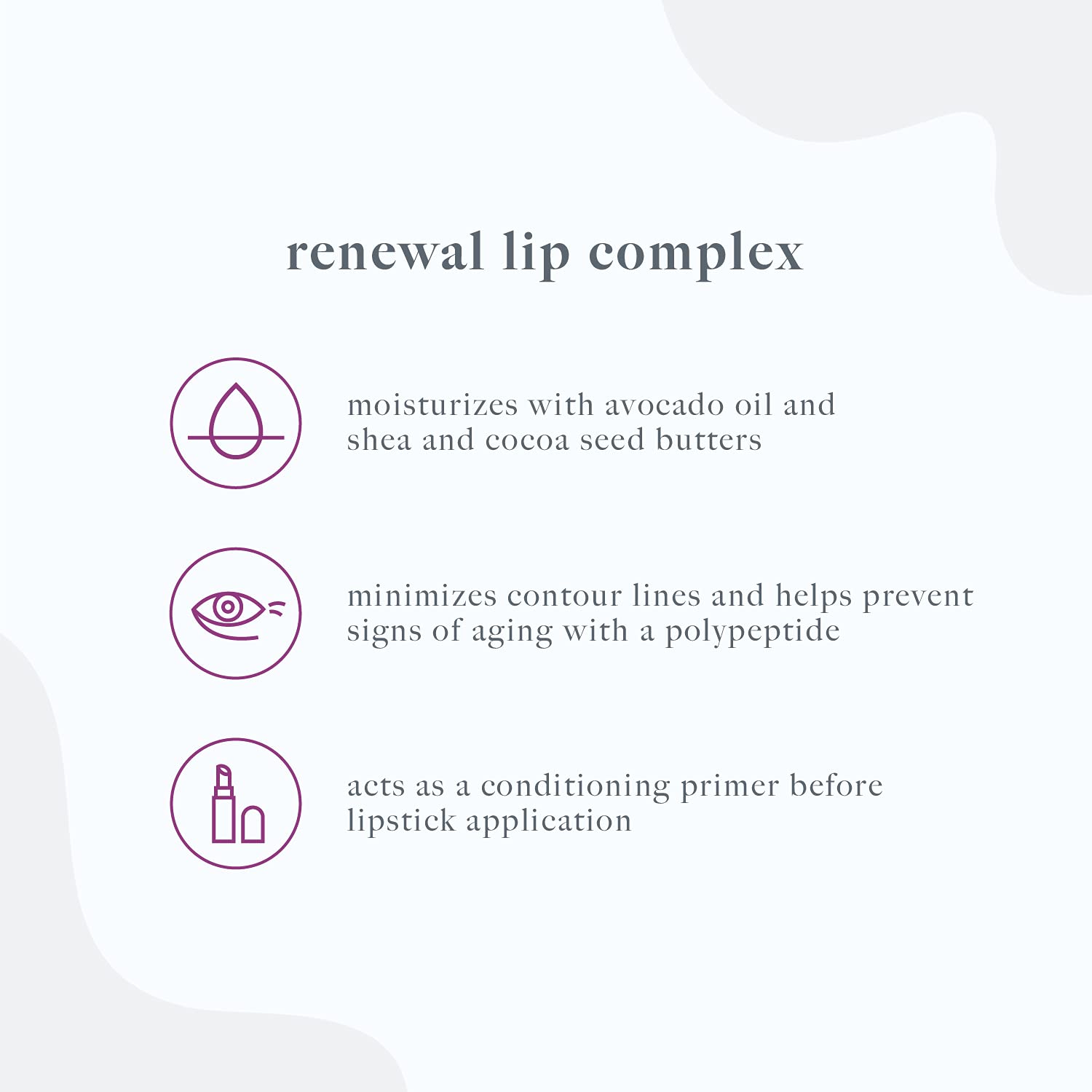 Dermalogica lip balm texture gliding across lips for softness
