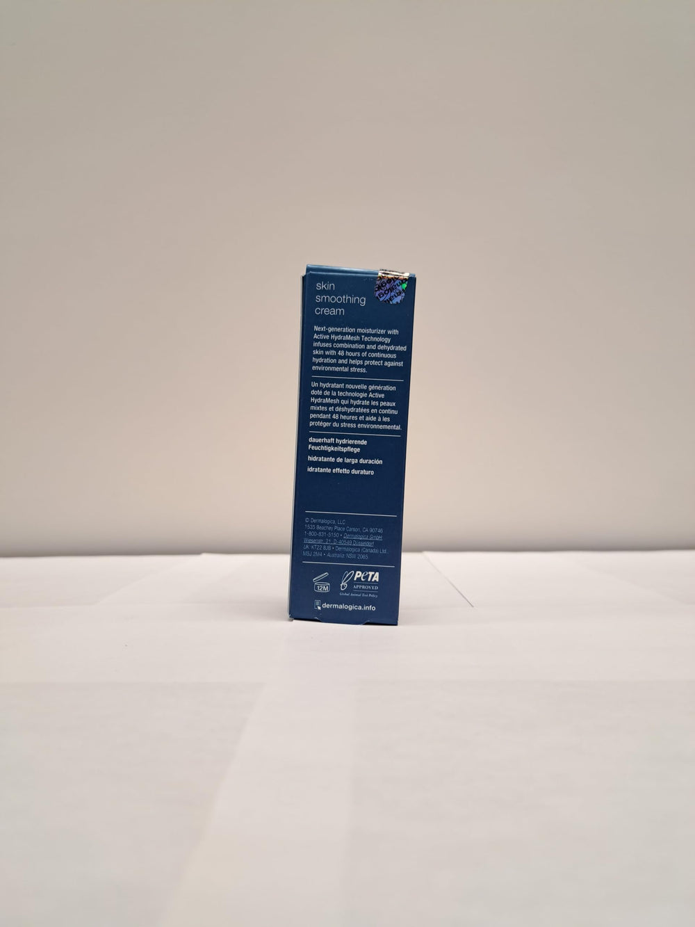 Dermalogica Skin Smoothing Cream texture closeup showing creamy consistency