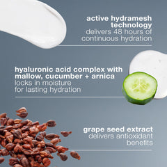 Dermalogica Skin Smoothing Cream with droplets conveying 48-hour hydration