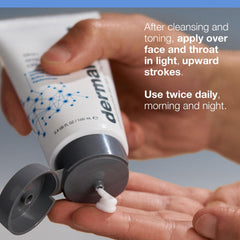 Dermalogica Skin Smoothing Cream texture swirl demonstrates creamy application