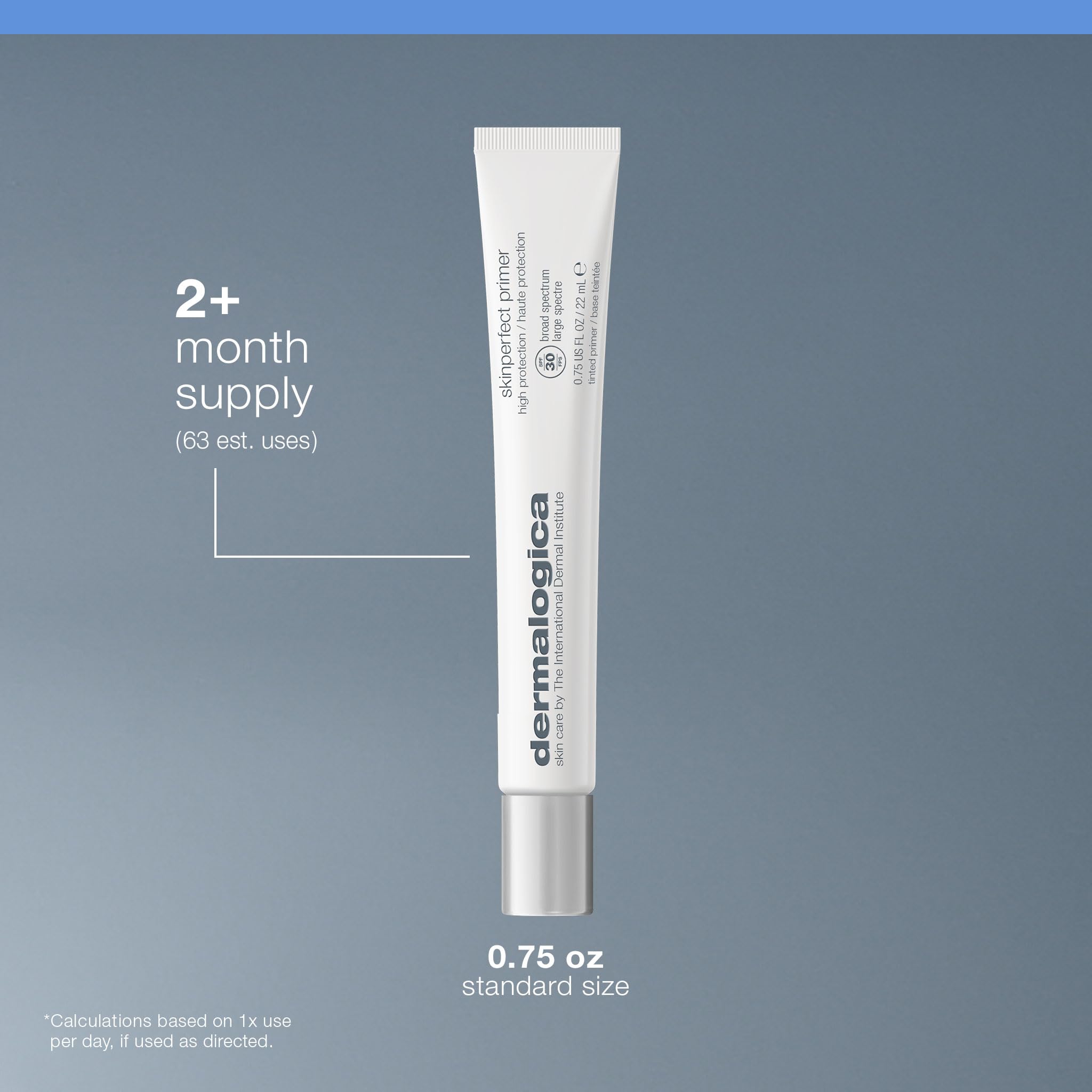 Dermalogica Skinperfect Primer SPF30 wrist swatch for base makeup.