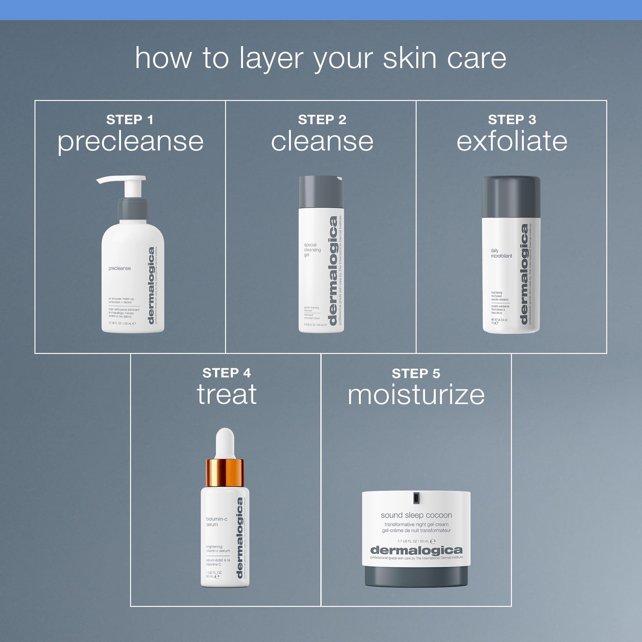 Dermalogica Sound Sleep Cocoon glow morning radiance shot suggests visibly brighter complexion.
