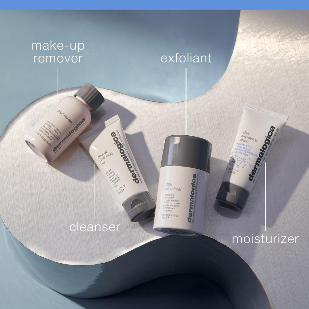 Dermalogica Special Cleansing Gel bottle offers gentle daily cleansing for balanced skin.