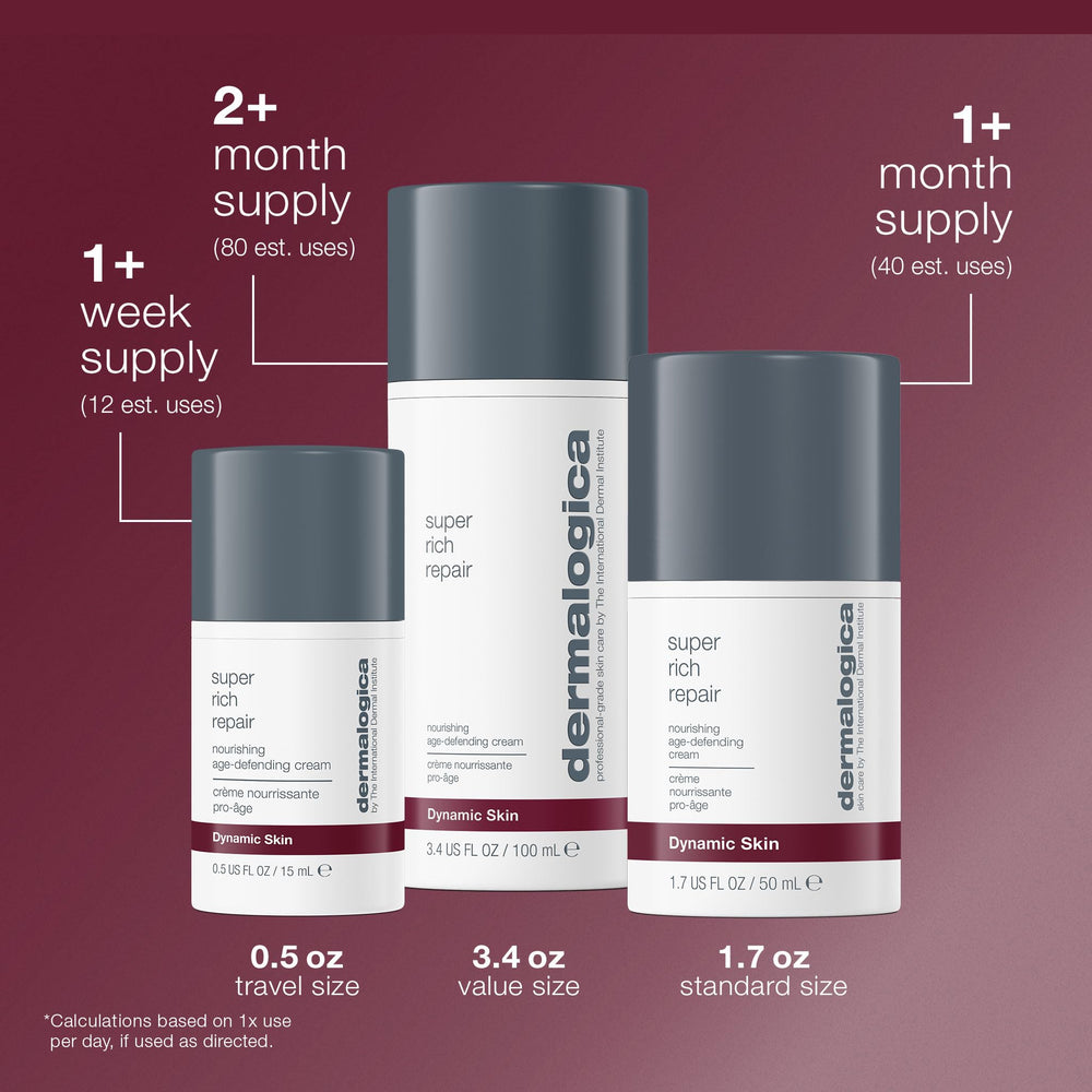 Dermalogica Super Rich Repair allantoin close-up for soothing calm.