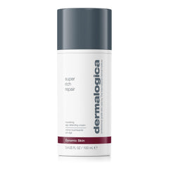 Dermalogica Super Rich Repair bottle delivering intense hydration for dry skin.