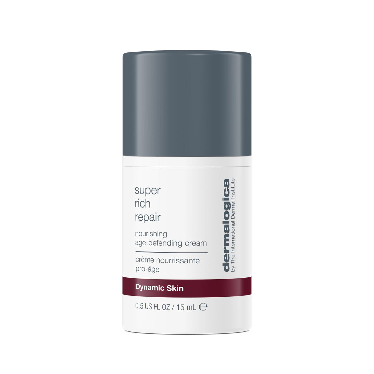 Dermalogica Super Rich Repair jar shows rich hydration in a premium container