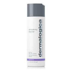Dermalogica Ultracalming Cleanser bottle front, gentle cleanse for sensitive skin.