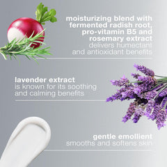 Dermalogica Ultracalming Cleanser applied to the face for a calm cleansing experience