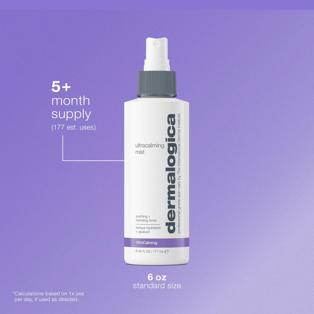 Dermalogica Ultracalming Mist Aloe hydration in action