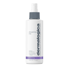 Dermalogica Ultracalming Mist bottle close-up showing soothing hydration