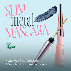DERMALOGY Mascara brush lash-by-lash view emphasizes controlled lifting and curling.