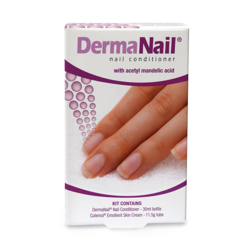 DermaNail close-up of nails showing healthier growth.