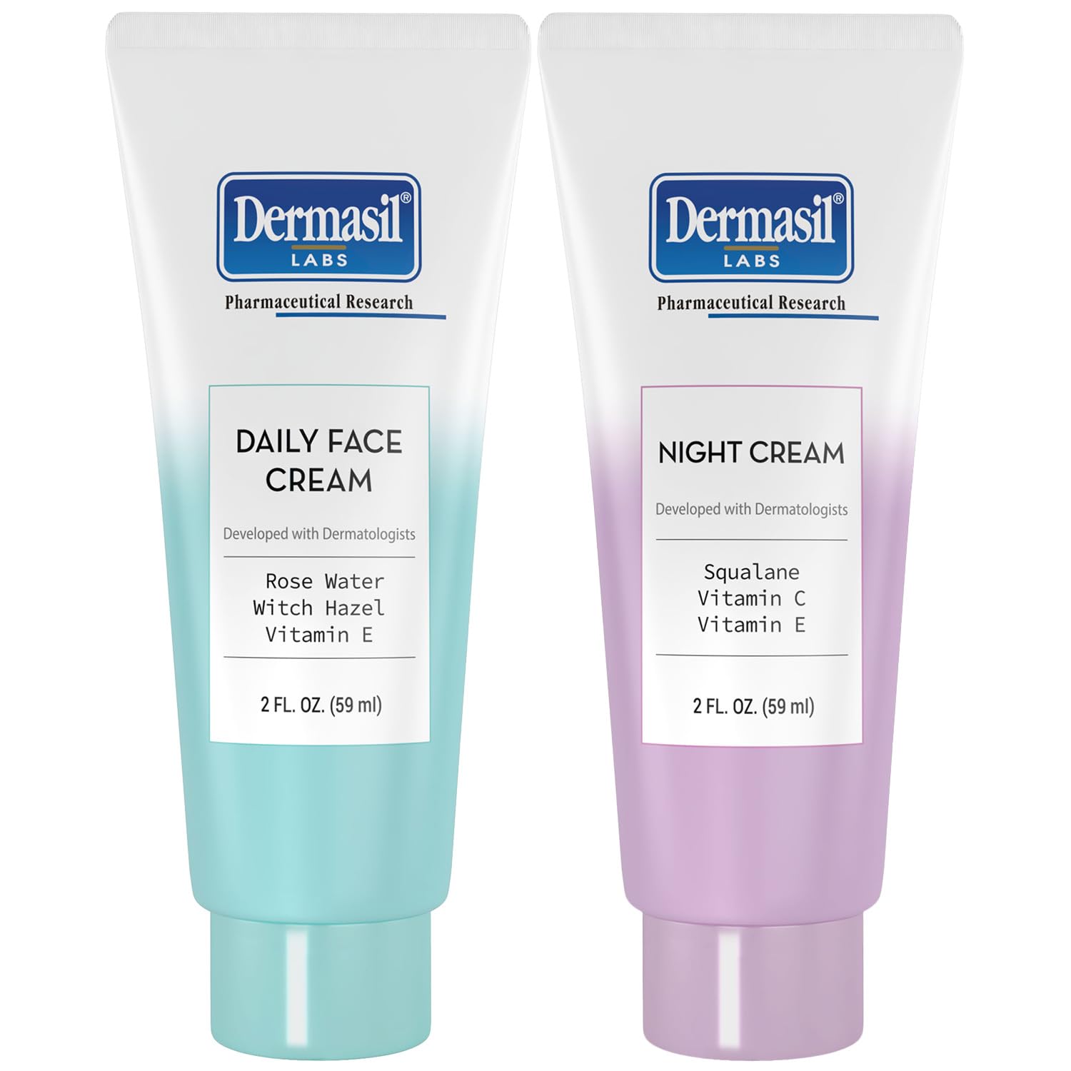 Dermasil Daily Face Cream close-up showing gentle hydration for sensitive skin.
