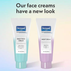 Dermasil fragrance-free formula shown for irritation-free daily care.