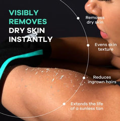 Dermasuri guante exfoliante cuerpo elimina piel muerta para texturas suaves