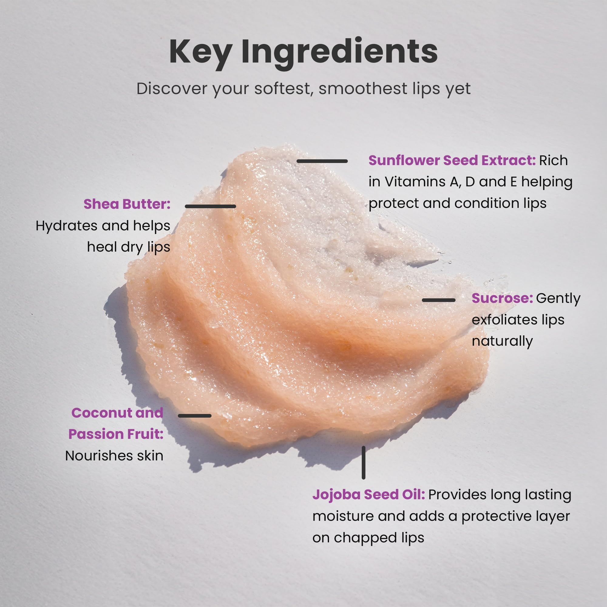 Dermasuri hidratación nocturna para labios con coco y nutrición