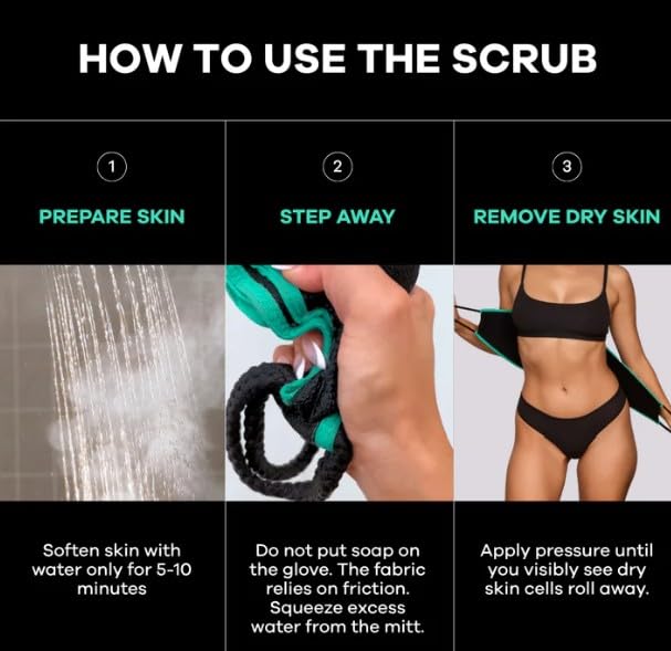Dermasuri-preparacion-bronceado-sin-sol: exfolia antes del bronceado para tono uniforme
