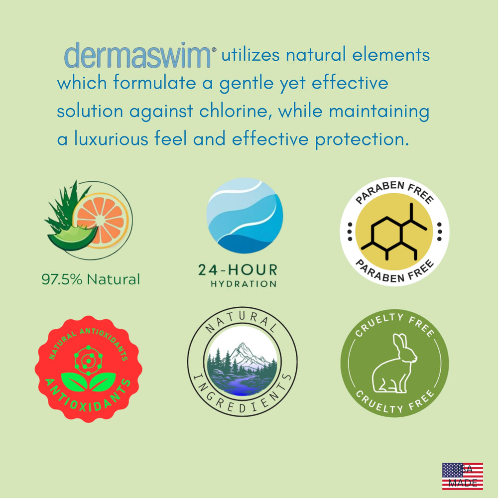DermaSwim para uso en piscina y hidromasaje, protección y confort.