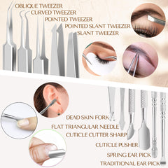 DERMATED electroplated needles offer precision for blemish removal.