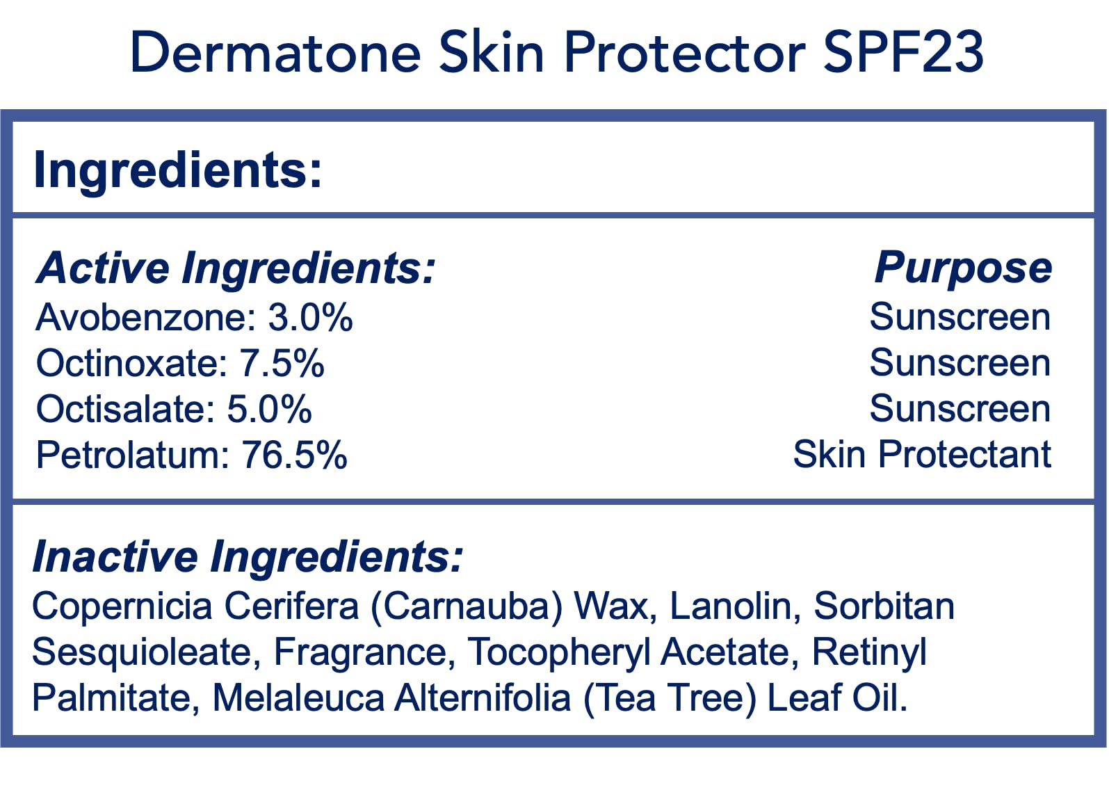 Fórmula SPF alto con Z-Cote para mayor protección solar.