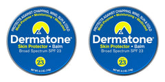 Dermatone bálsamo protector piel en lata mini para uso diario.