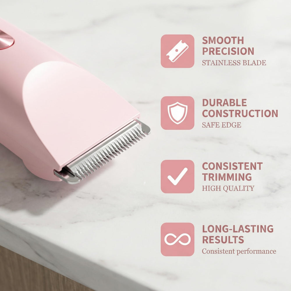 Dermave bikini shaver ceramic blades for a smooth trim