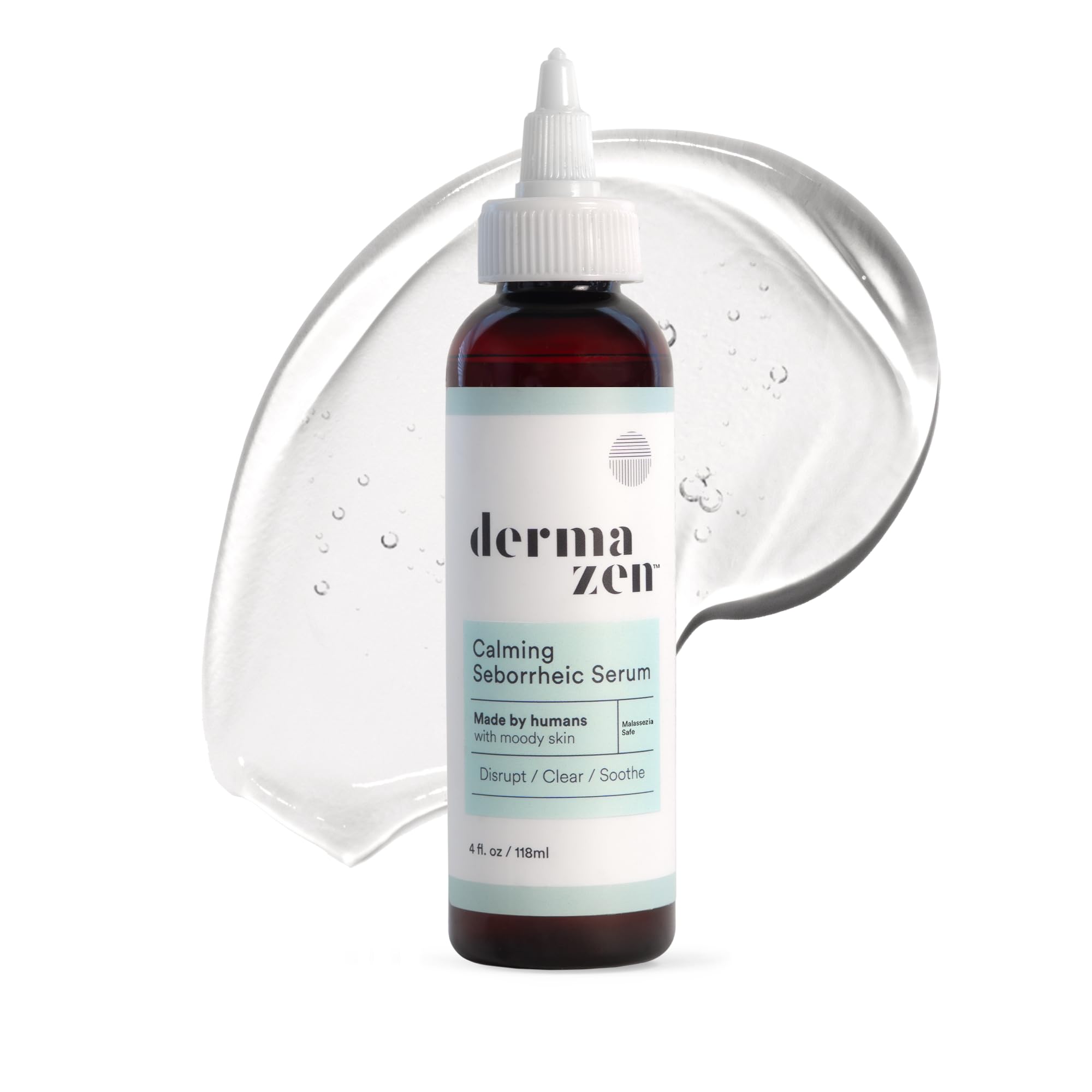 Dermazen serum dispense pump enables easy controlled application.