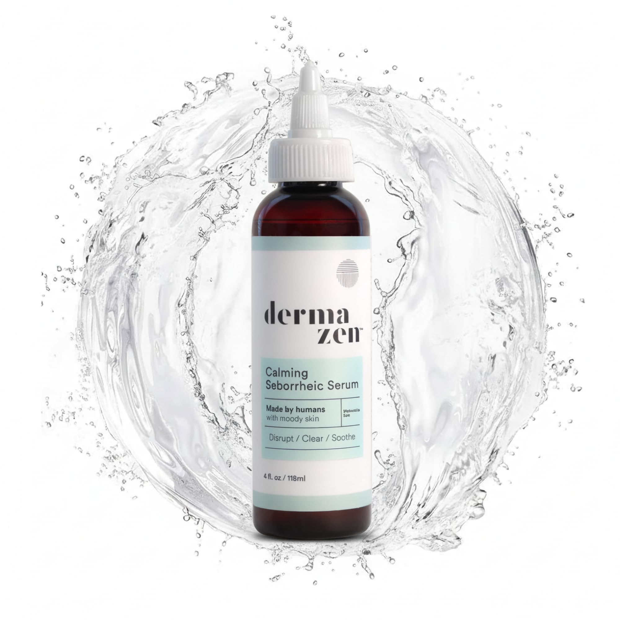 Dermazen daily-use routine image from scalp to body.