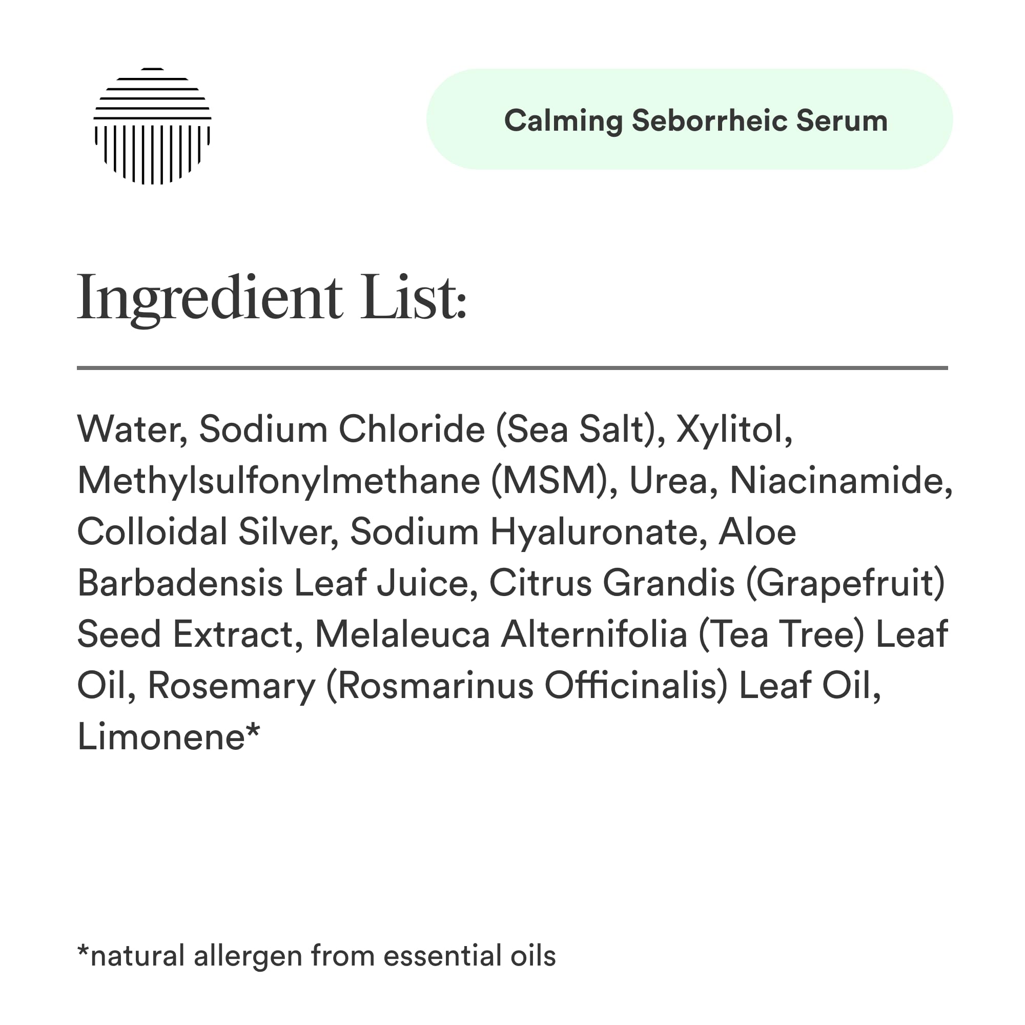 Dermazen serum on skin close-up shows smooth texture.