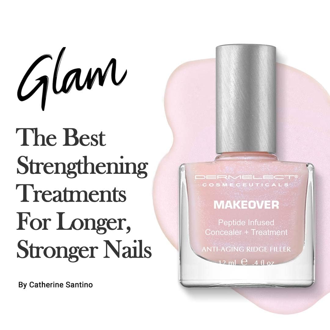 Dermelect Makeover Ridge Filler aumenta la durabilidad de la manicura.