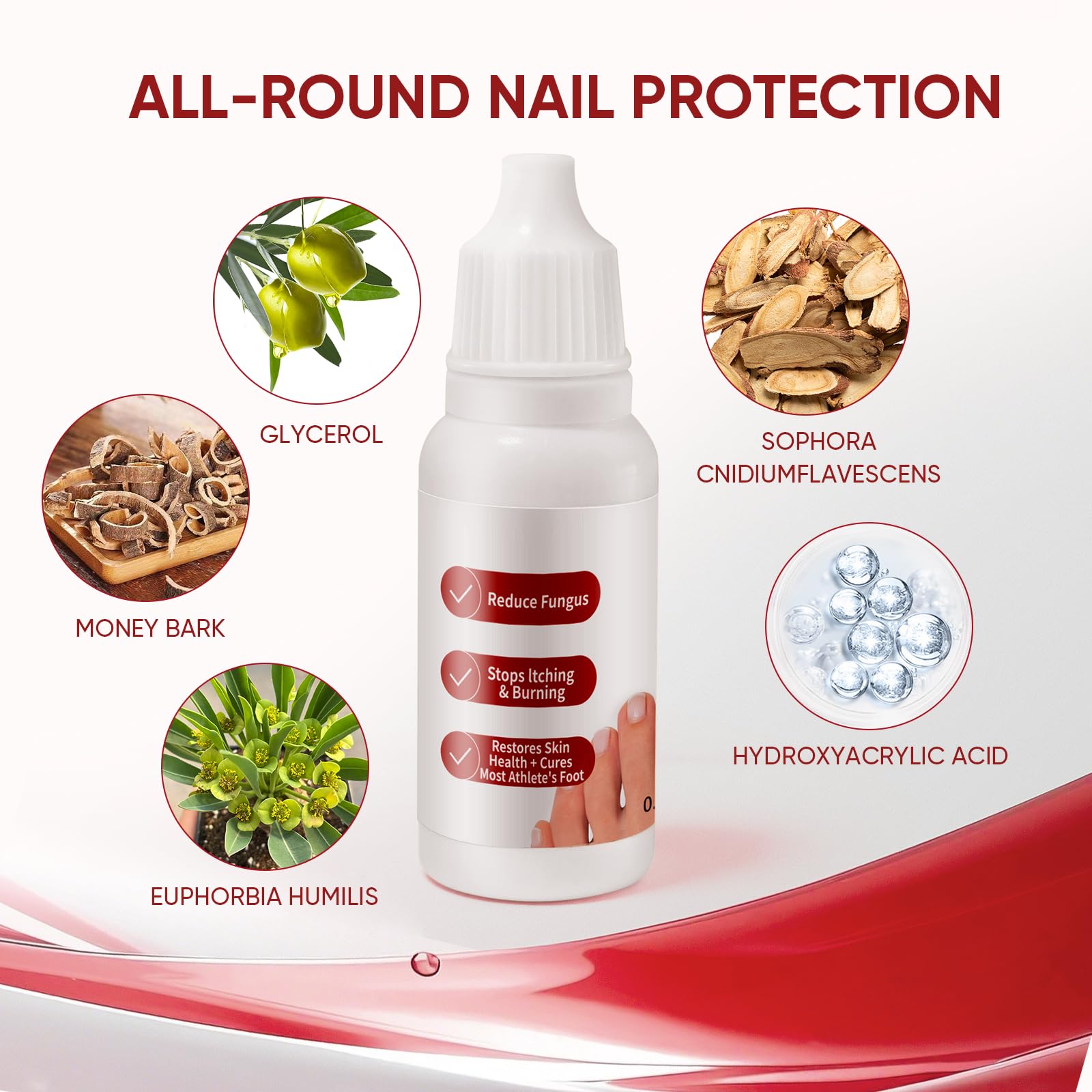 DERMFREE tratamiento uñas - empaque práctico para llevar a diario.