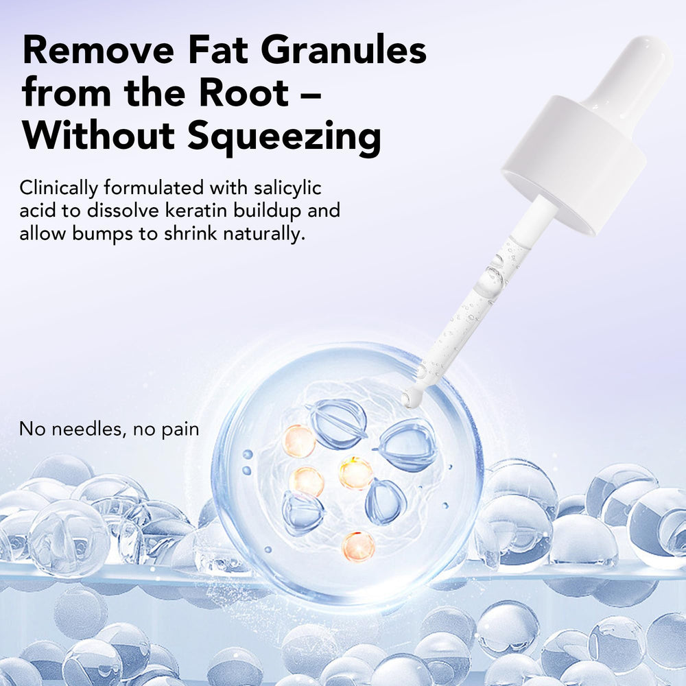 DERMFREE Milia Remover aplicador: aplicación precisa en zonas sensibles