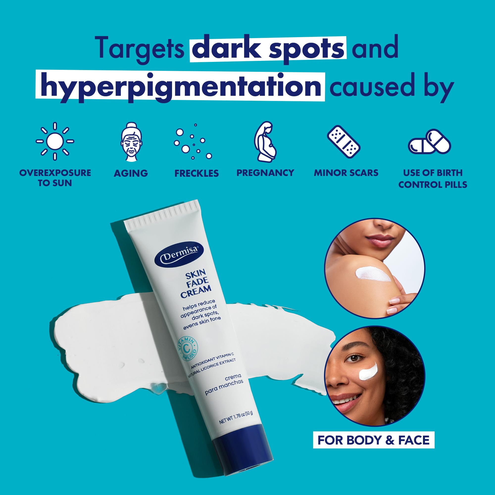 Dermisa crema con extracto de regaliz y Emblica: piel más luminosa y clara.