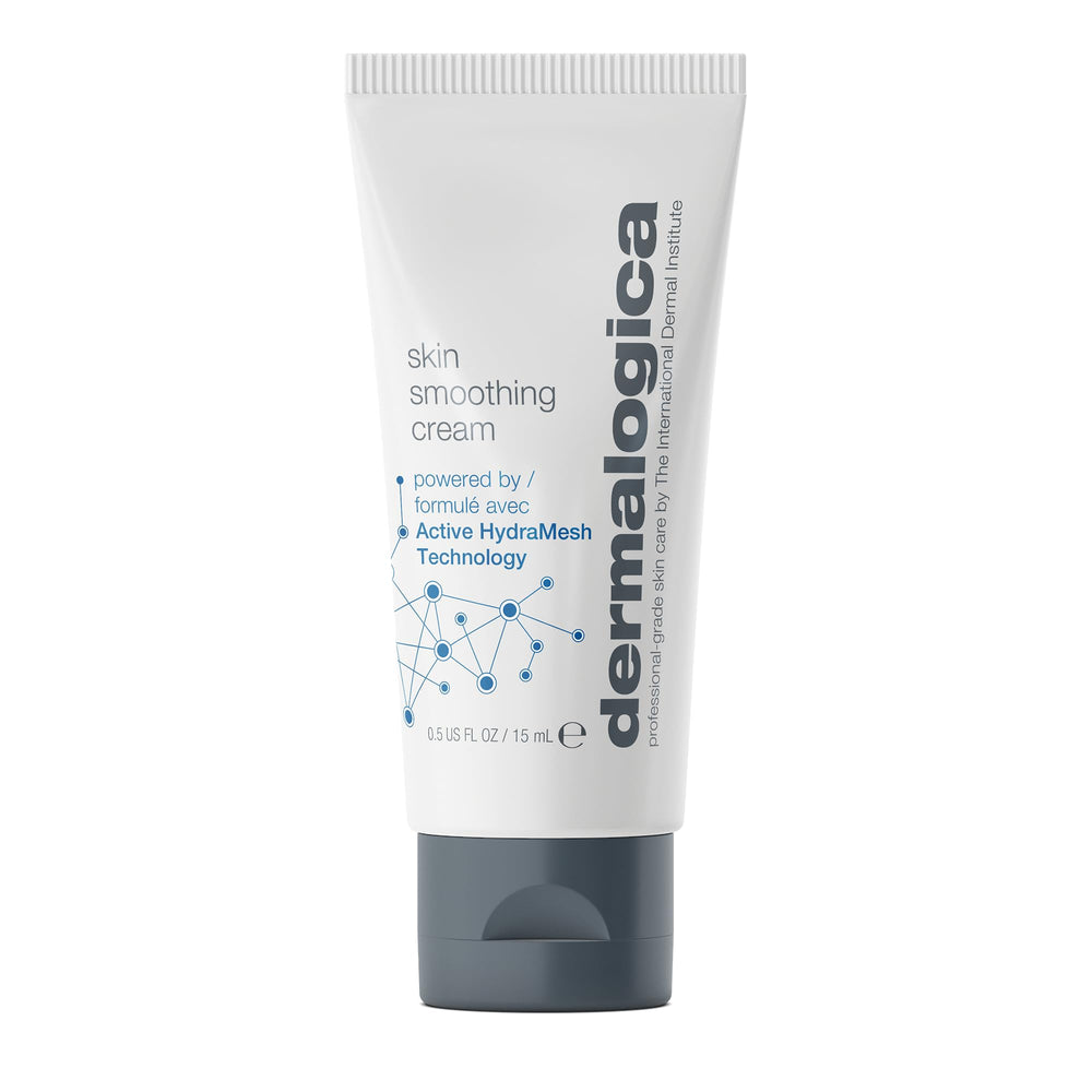 Dermalogica Skin Smoothing Cream jar closeup highlighting rich hydration