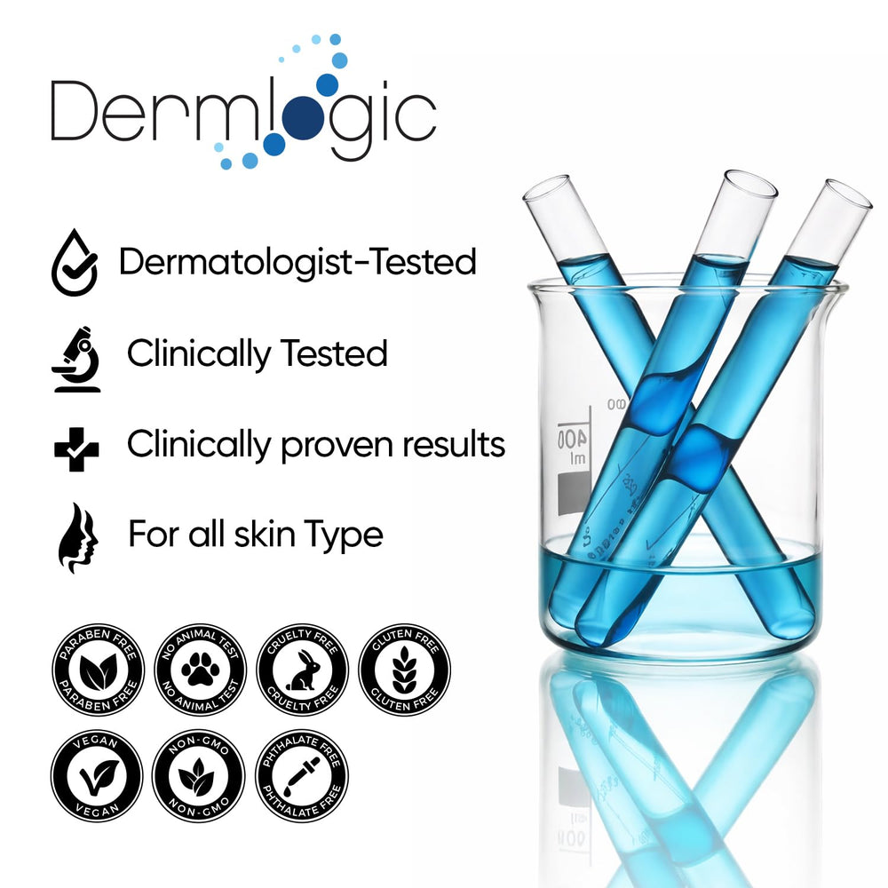 Dermlogic delivers long-lasting tightening with fast-acting under-eye benefits.