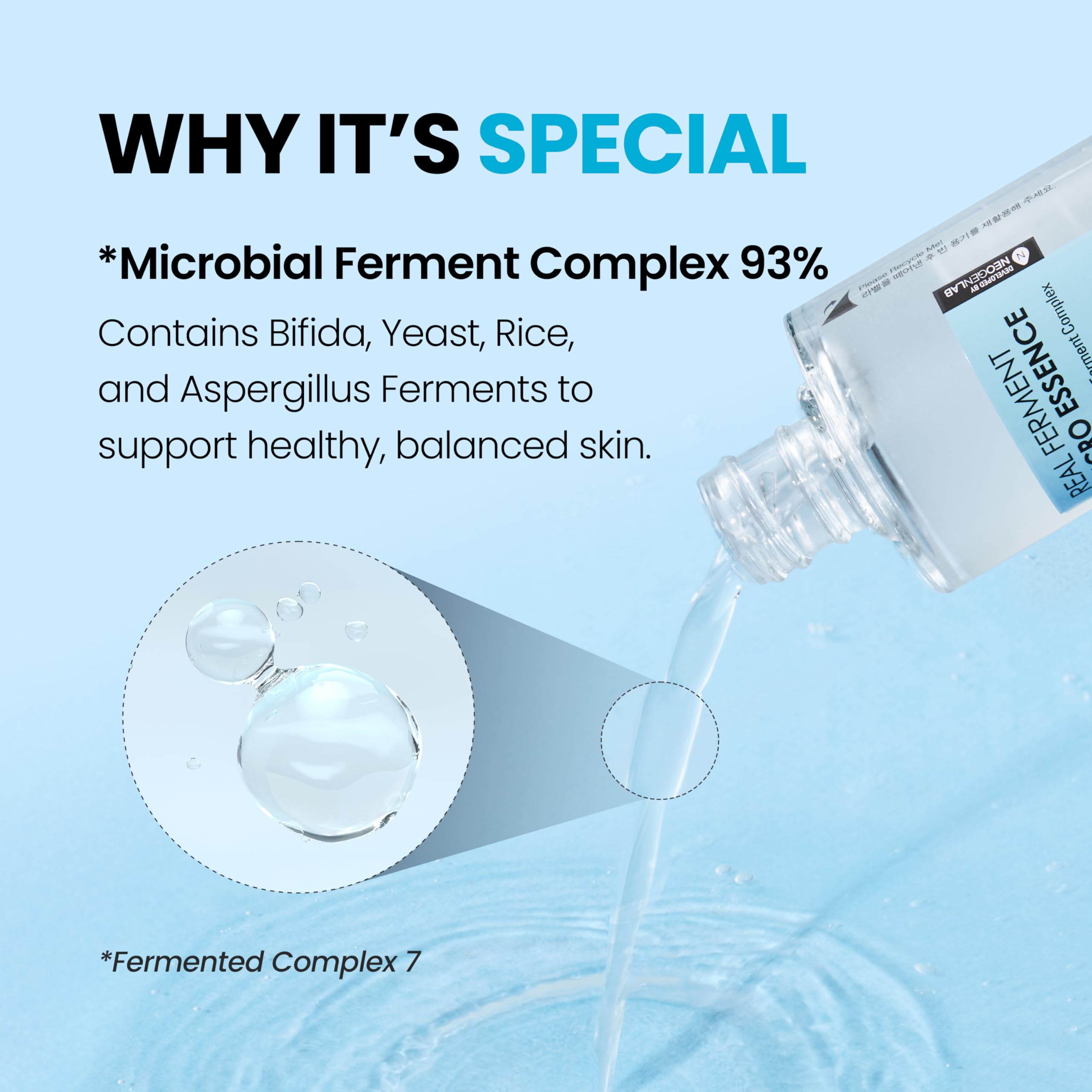 Bottle applying a gentle mist for morning skincare routine