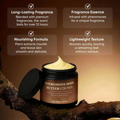 Derperzi mens body butter application provides long-lasting fragrance for confident daily wear.
