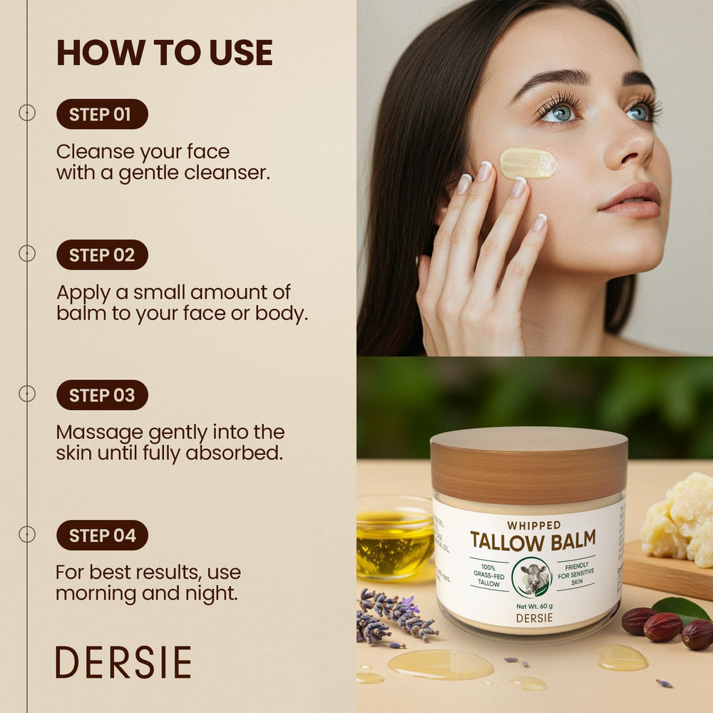 Dersie crema de sebo de vaca batida: uso familiar seguro para toda la familia.