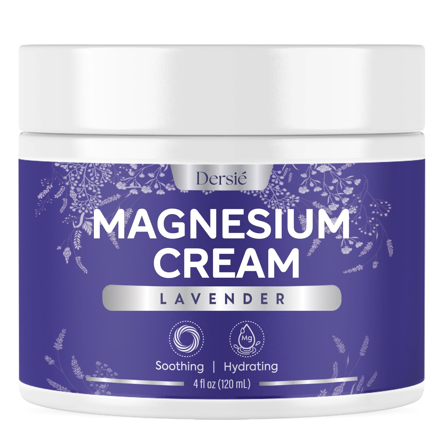 Dersie Crema de Magnesio para Dormir, textura suave para músculos relajados