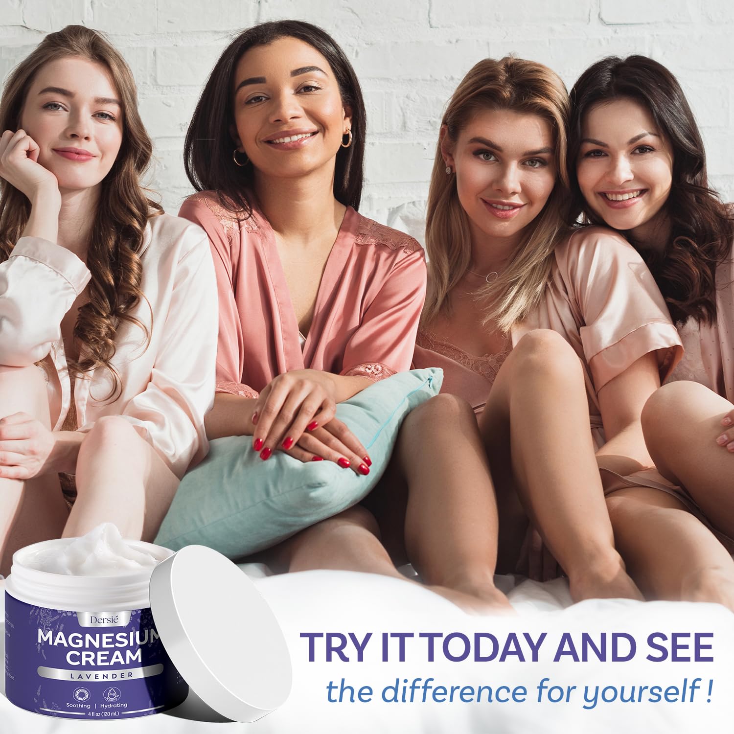 Dersie Crema de Magnesio, fórmula natural para el cuidado de la piel