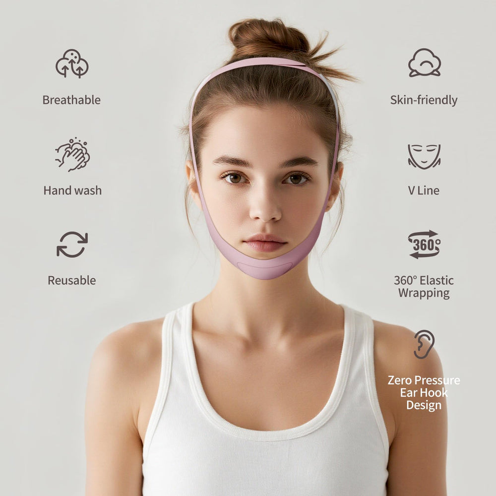 Dersoud Jawline Contour Band travel-friendly for on-the-go shaping