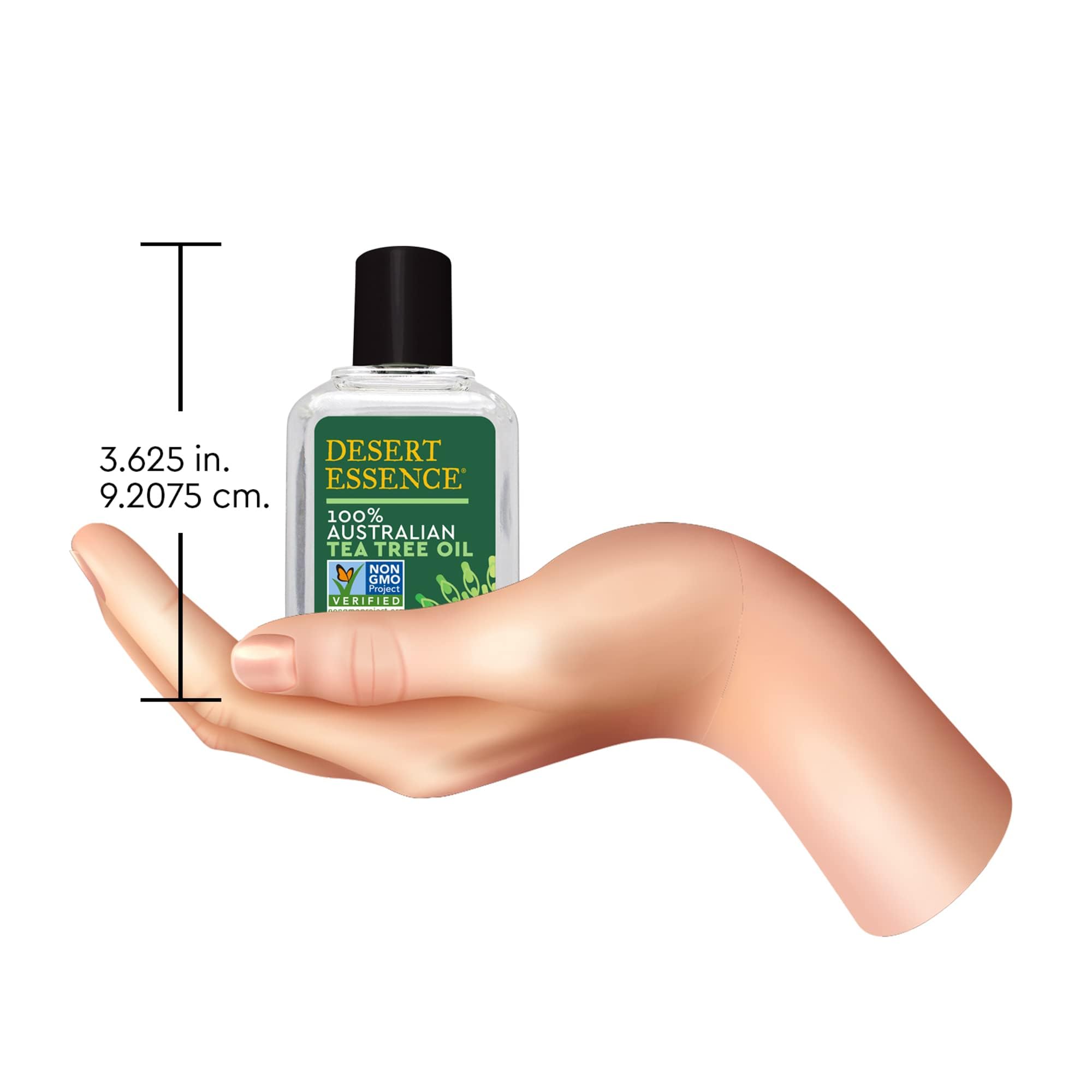 Desert Essence aceite de árbol de té puede calmar irritaciones menores en la piel.