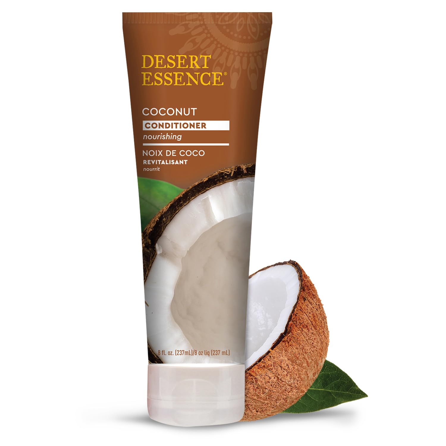 Desert Essence Acondicionador Coco - botella, suaviza y nutre el cabello