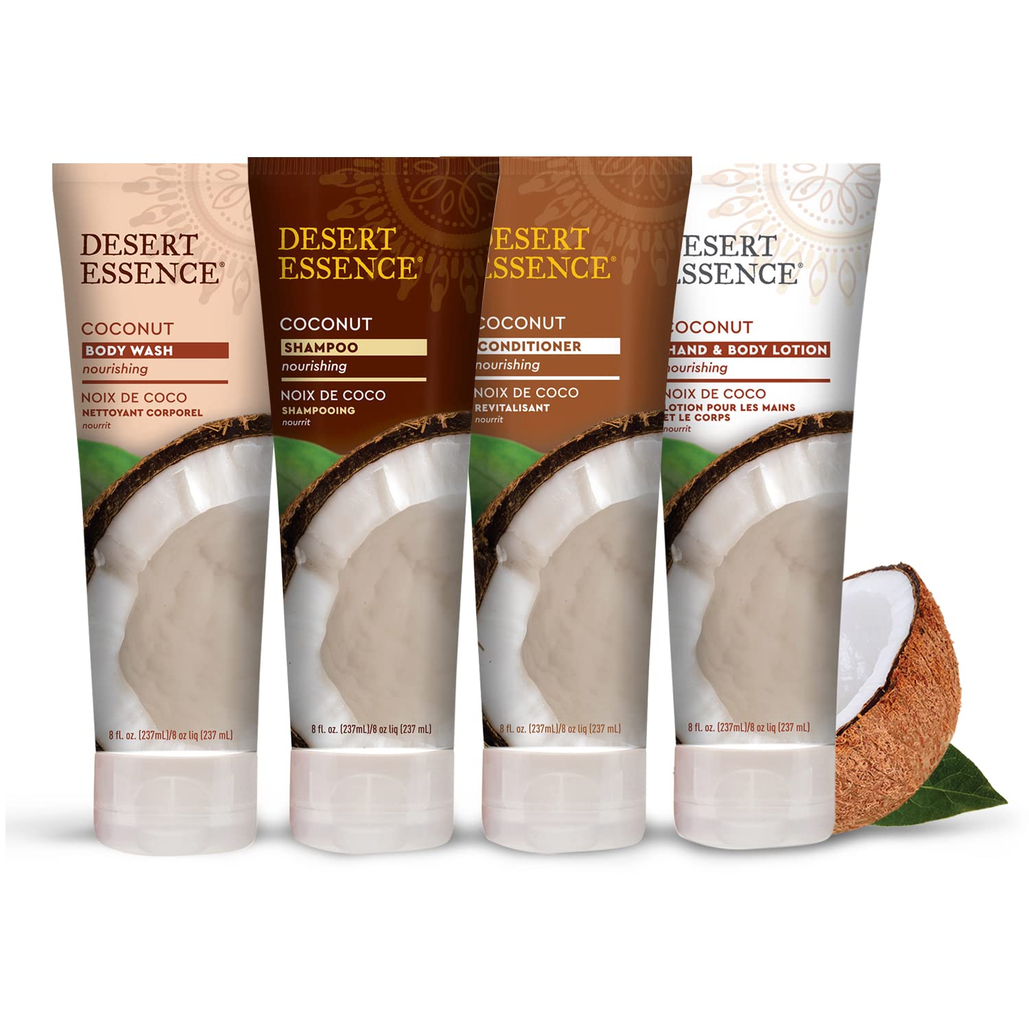 Desert Essence Acondicionador Coco, fórmula ligera sin pesadez